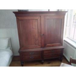 Te koop mooie antieke buffet linnen kast biedermeier stijl