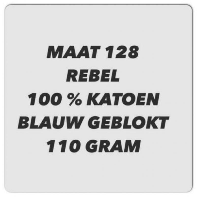 Maat 128 - diverse lange / korte broeken