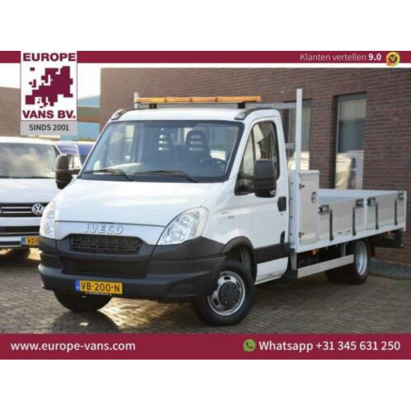 Iveco Daily 35C14 3.0 136pk CNG Aardgas Open Laadbak 01-2013