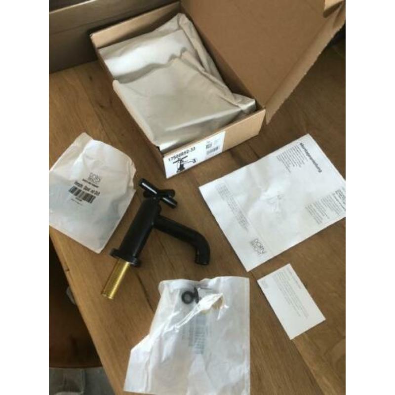 Dornbracht toiletkraan tara mat zwart