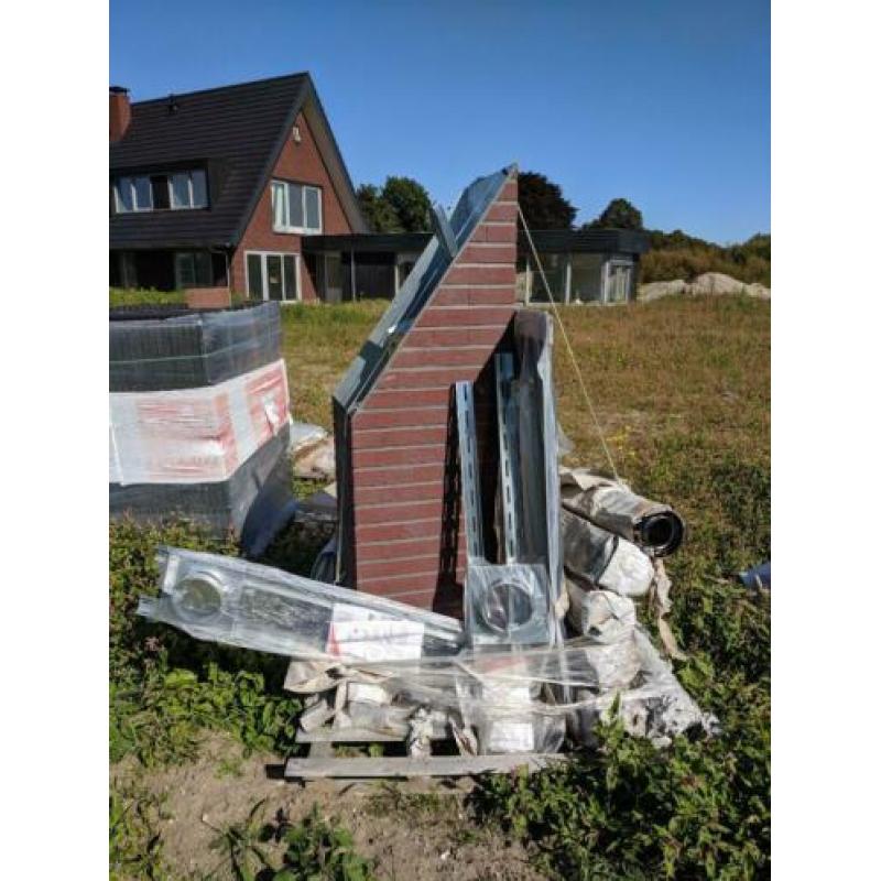 Poujoulat Rookgasafvoer prefab schoorsteen