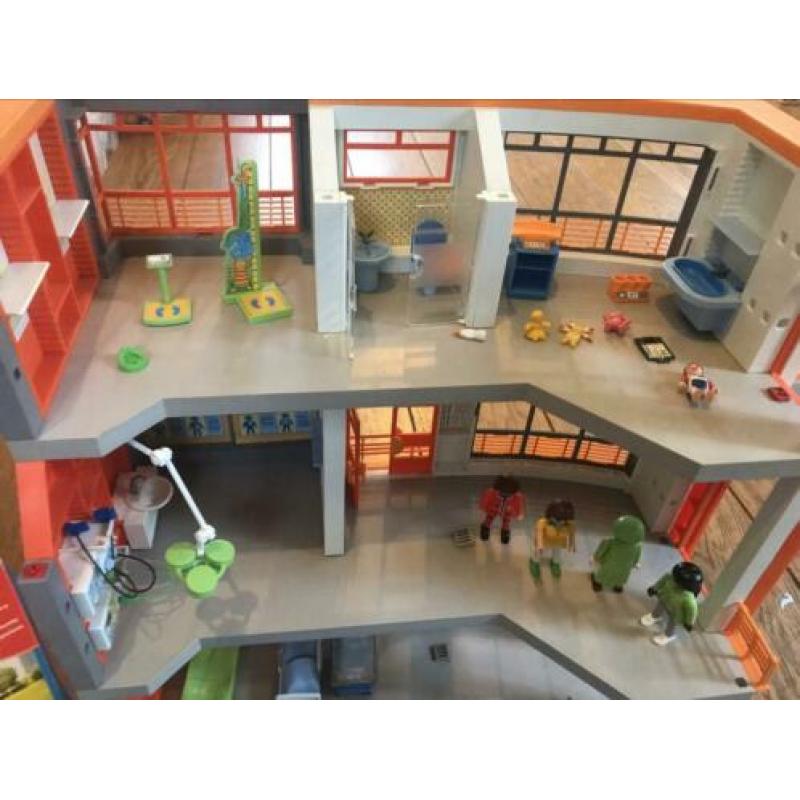 Playmobil ziekenhuis met verd 6657 6443