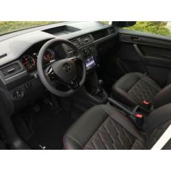Volkswagen Caddy 2.0TDI 180PK AIRCO NAVI ZWART! APPLE CARPLA