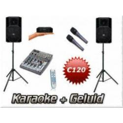 karaoke set huren karaokeset verhuur speaker dvd microfoon