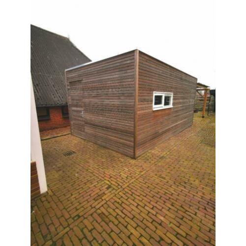 Volledig geisoleerde schuur/ bijgebouw