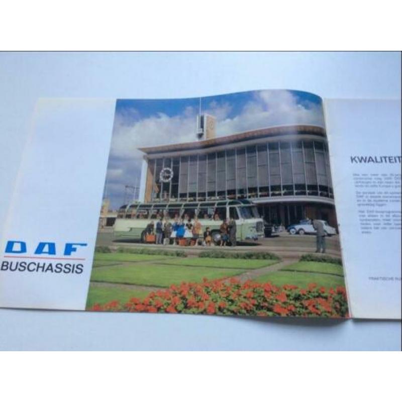 Daf Buschassis Folder uit 1966 !