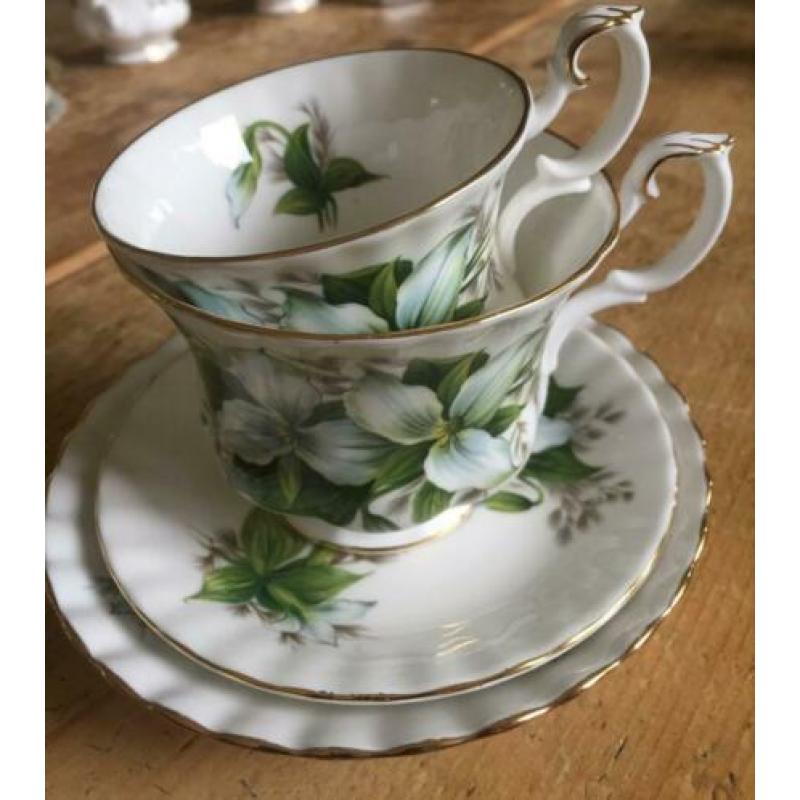 Royal Albert Trillium set van twee