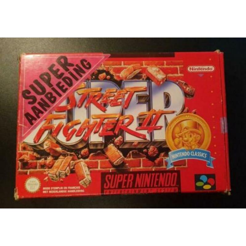 SNES - Street Fighter II - Nintendo Classics (CIB)