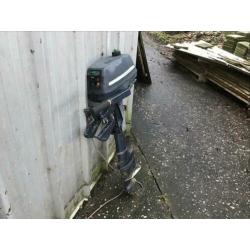 Buitenboord motor 4 pk langstaart