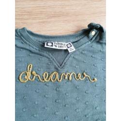 Tumble 'n dry sweatjurk en legging maat 68/74