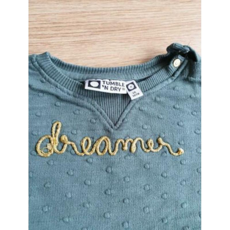 Tumble 'n dry sweatjurk en legging maat 68/74