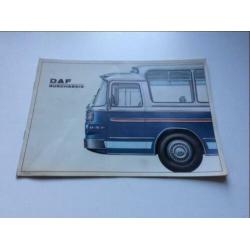 Daf Buschassis Folder uit 1966 !