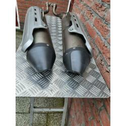 Originele uitlaten Yamaha xt660x