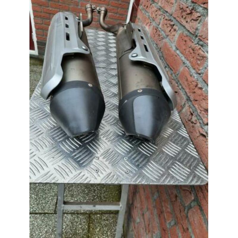 Originele uitlaten Yamaha xt660x