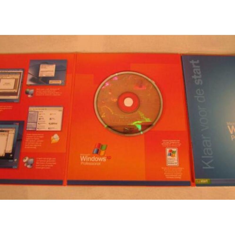 Nieuw ongebruikt Windows XP Professional pakket met Key