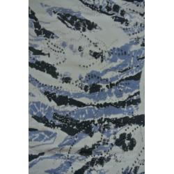 dames t shirt wit met blauwe kraaltjes L leuk