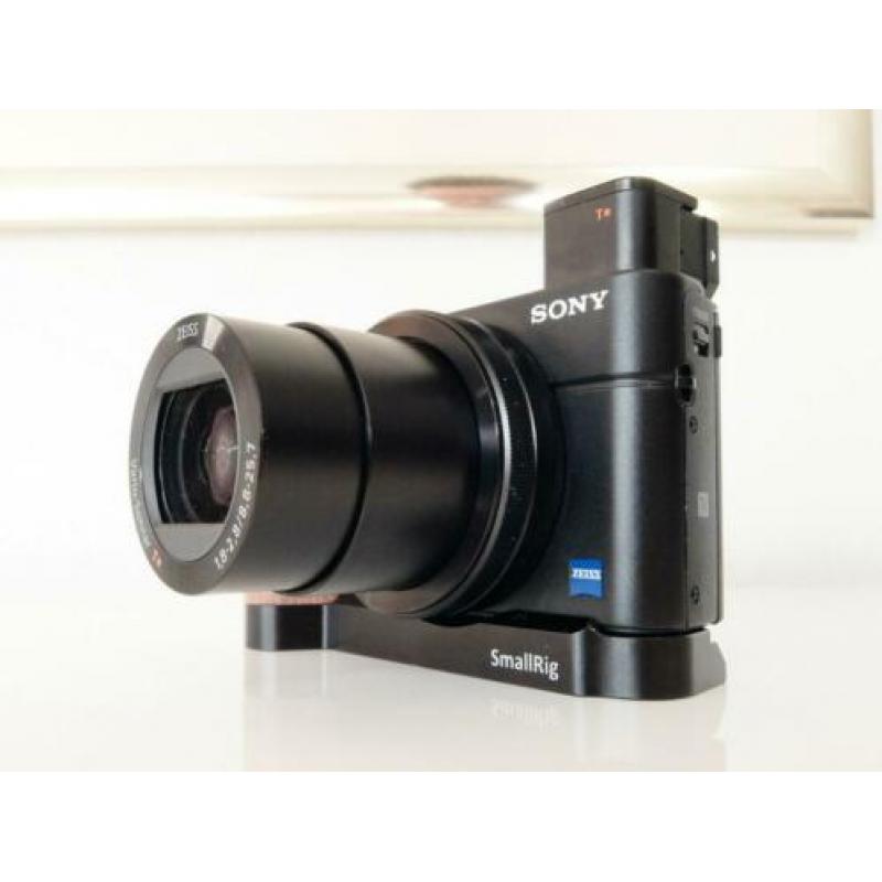 Sony RX100 M3 / III met Smallrig grip incl. bon + garantie