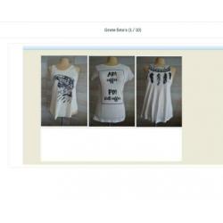 Pakketje van 3 witte tops - zgan xs/s -- k61-63