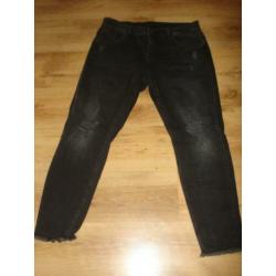 DRESSED to Kill gave zwarte stretch spijkerbroek maat XL
