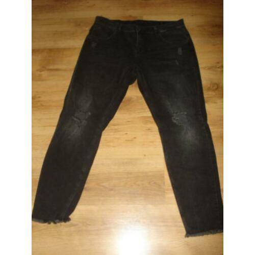 DRESSED to Kill gave zwarte stretch spijkerbroek maat XL