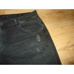 DRESSED to Kill gave zwarte stretch spijkerbroek maat XL