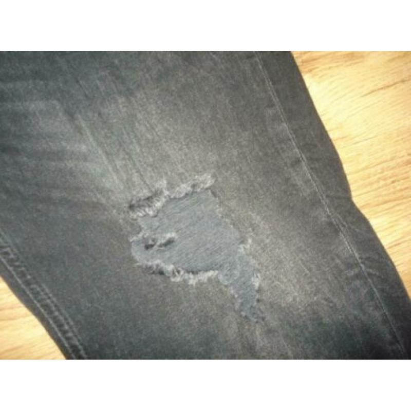 DRESSED to Kill gave zwarte stretch spijkerbroek maat XL