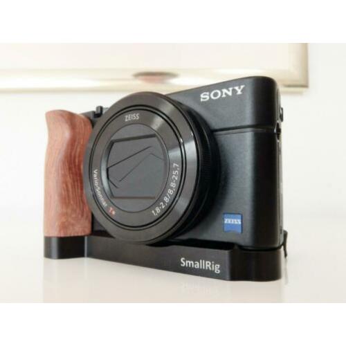 Sony RX100 M3 / III met Smallrig grip incl. bon + garantie