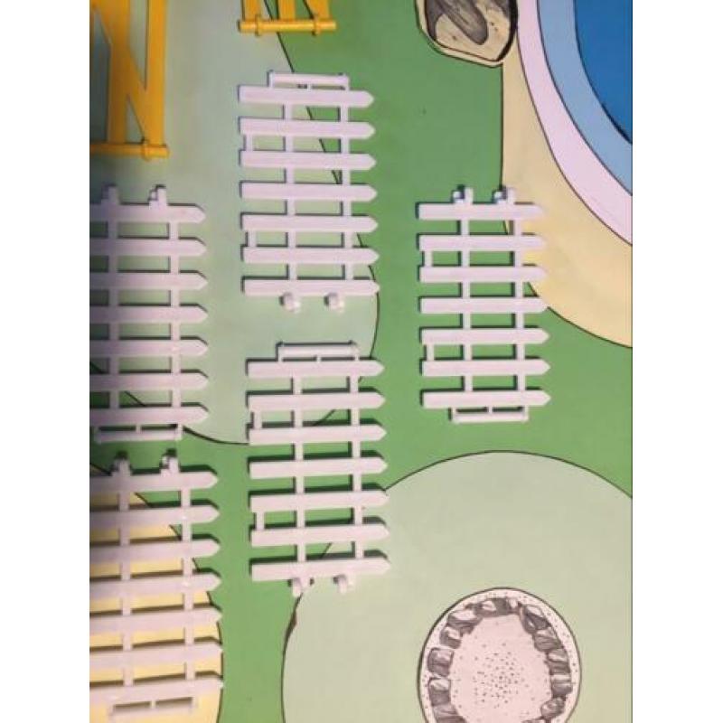 Playmobil hek hekjes hekwerk