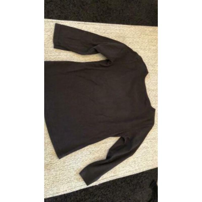 Zwarte longsleeve Armani 152