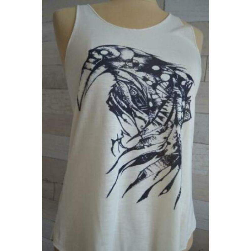 Pakketje van 3 witte tops - zgan xs/s -- k61-63