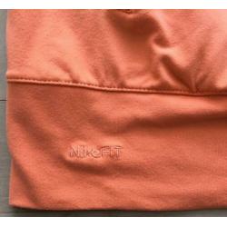 NIKE FIT, sportjasje, zacht oranje, maat XL