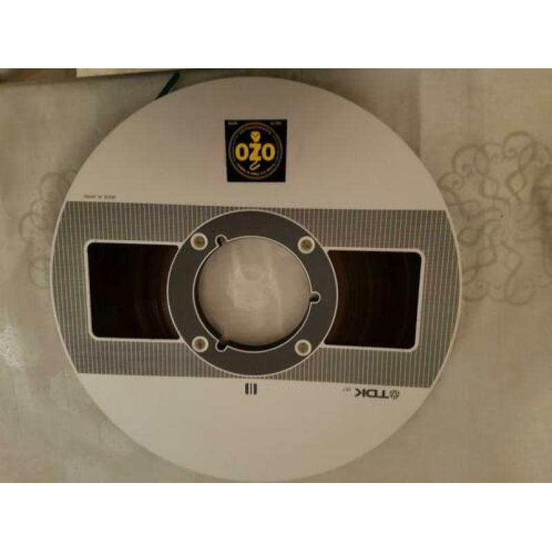 Te koop vintage tdk bandrecorder reels met tape