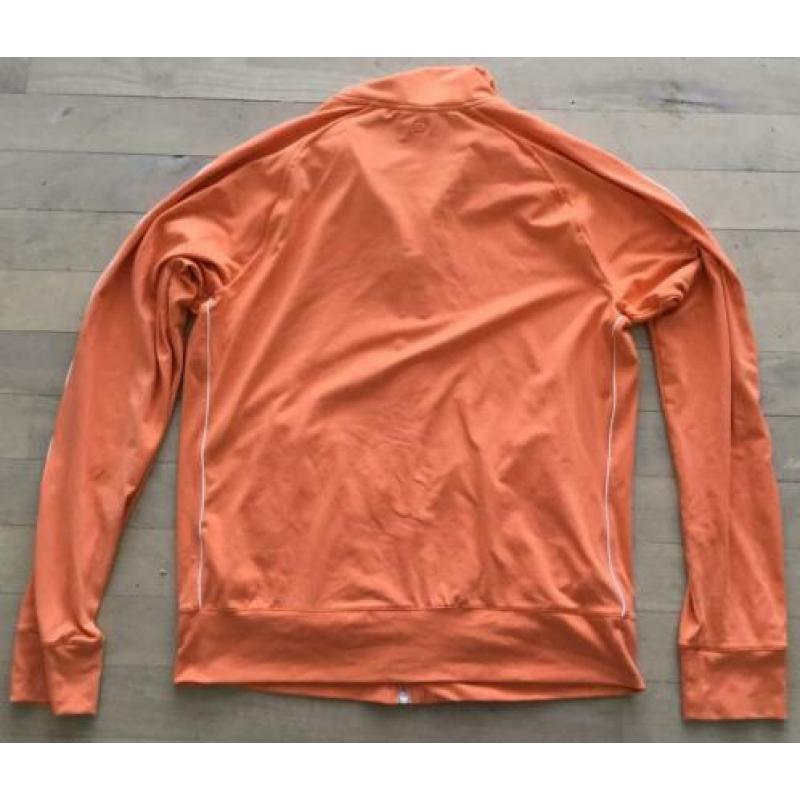 NIKE FIT, sportjasje, zacht oranje, maat XL