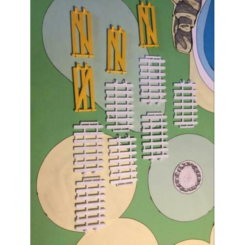 Playmobil hek hekjes hekwerk