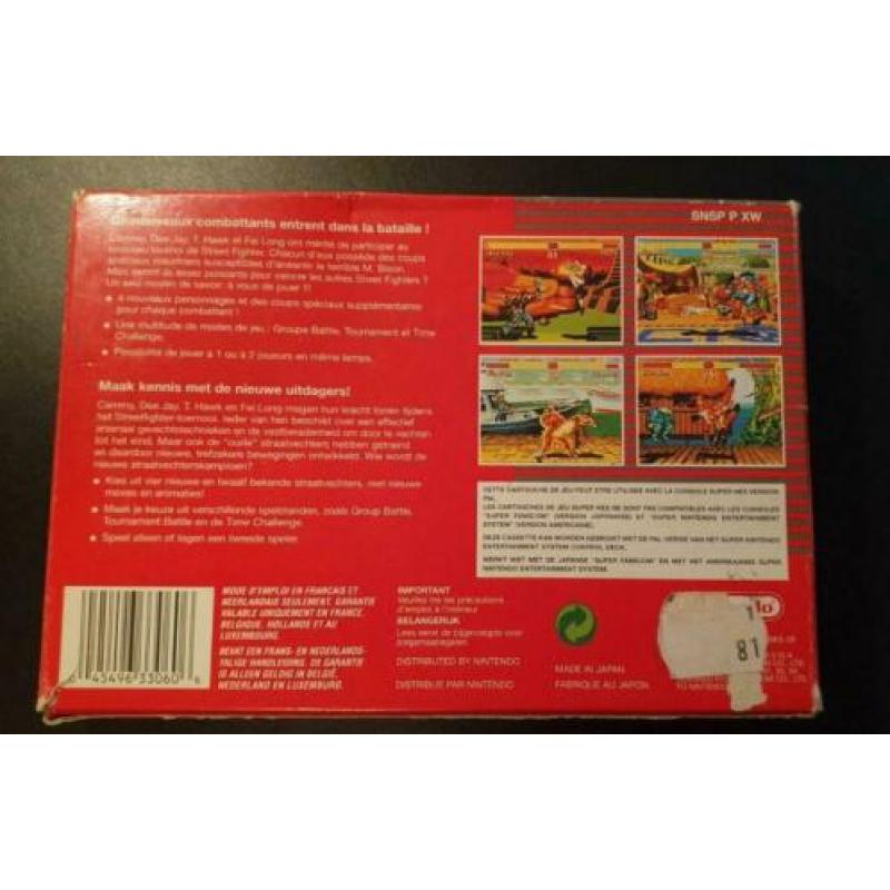 SNES - Street Fighter II - Nintendo Classics (CIB)