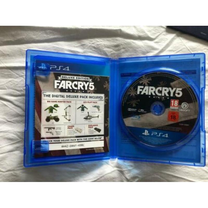 Far Cry 5 deluxe edition ps4