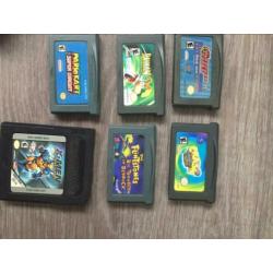 Game Boy Advance incl 6 spellen