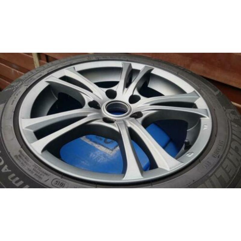 Mercedes A-Klasse C-Klasse Velgen Met Zomerbanden 205-55-R16