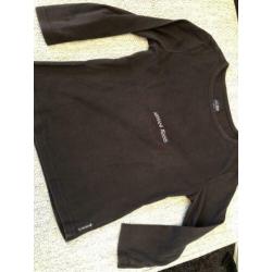 Zwarte longsleeve Armani 152