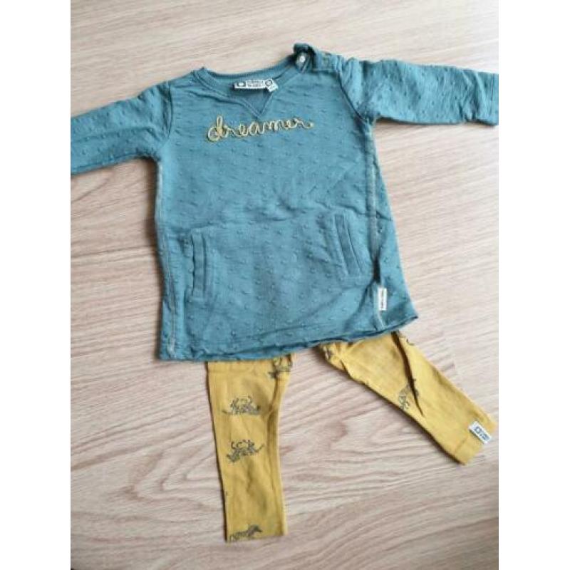 Tumble 'n dry sweatjurk en legging maat 68/74