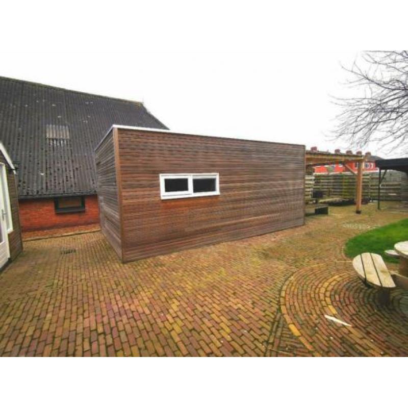 Volledig geisoleerde schuur/ bijgebouw