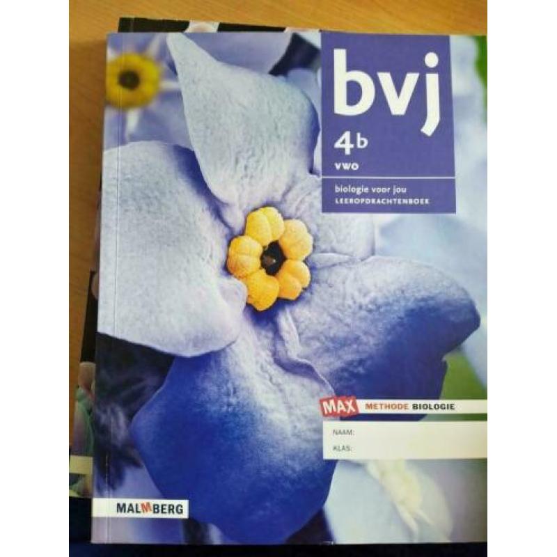 Biologie voor jou en bvj Max! Boeken