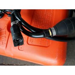 Kunststof brandstoftank / benzinetank 12 liter compleet