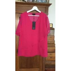 Top zhenzi nieuw fuchsia roze L