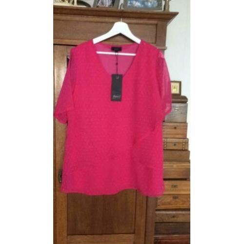 Top zhenzi nieuw fuchsia roze L