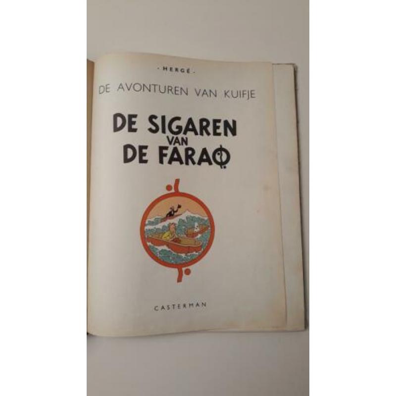 Kuifje"1955.De sigaren van de farao.