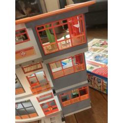 Playmobil ziekenhuis met verd 6657 6443