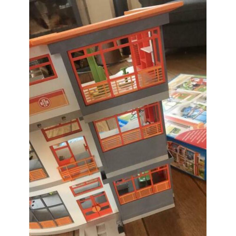Playmobil ziekenhuis met verd 6657 6443