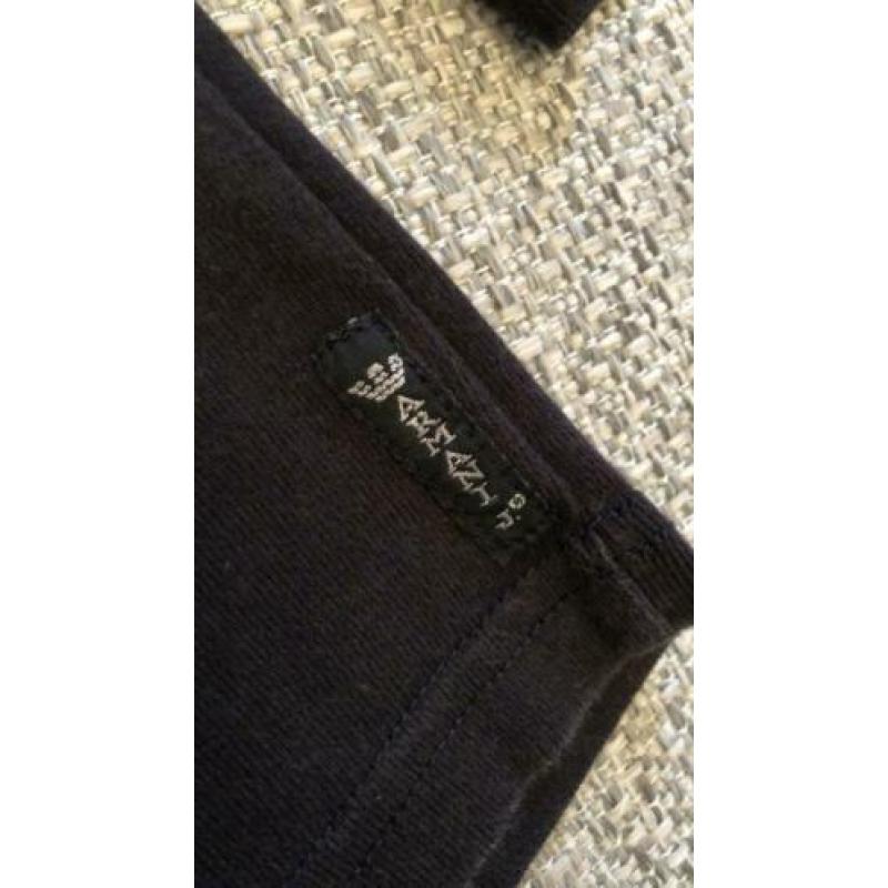 Zwarte longsleeve Armani 152