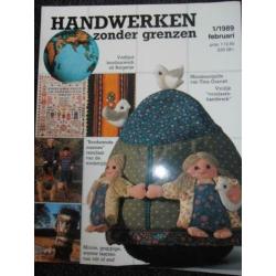 Handwerken zonder grenzen 1989 1 laarzen van vilt en stof